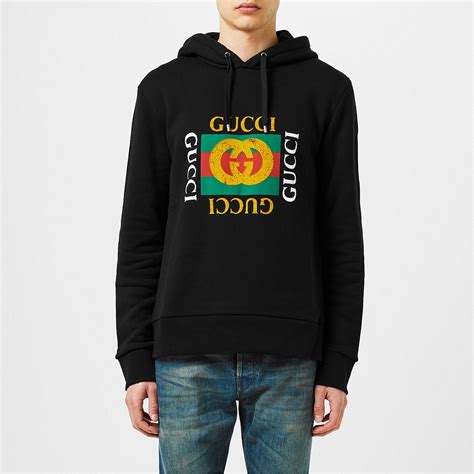 gucci logo sweatshirt fake|is gucci hoodie real.